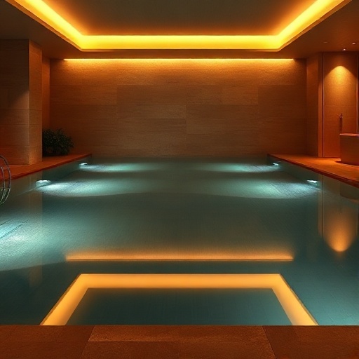 dehumidified hotel pool dehumidification unit energy recovery dehumidifer natatorium
