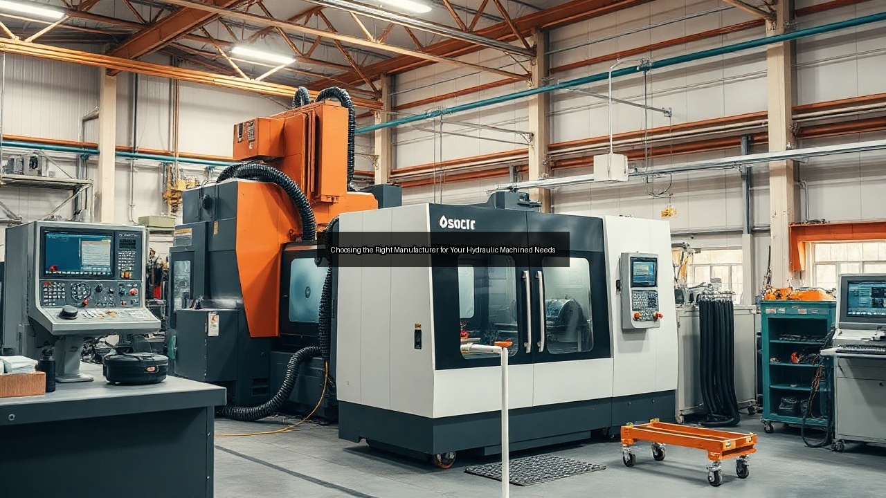 hydraulics machined milling machined parts hogge precision